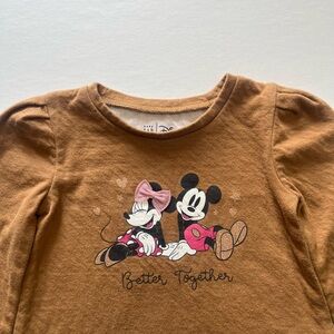 Baby Gap Minnie & Mickey Toddler Long Sleeve Top
